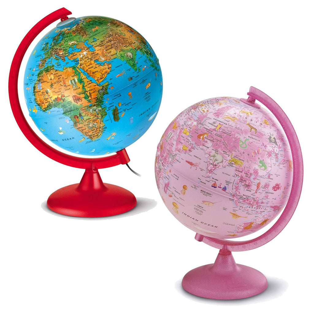 Räthgloben Kinder-Leuchtglobus 25cm D 35cm H