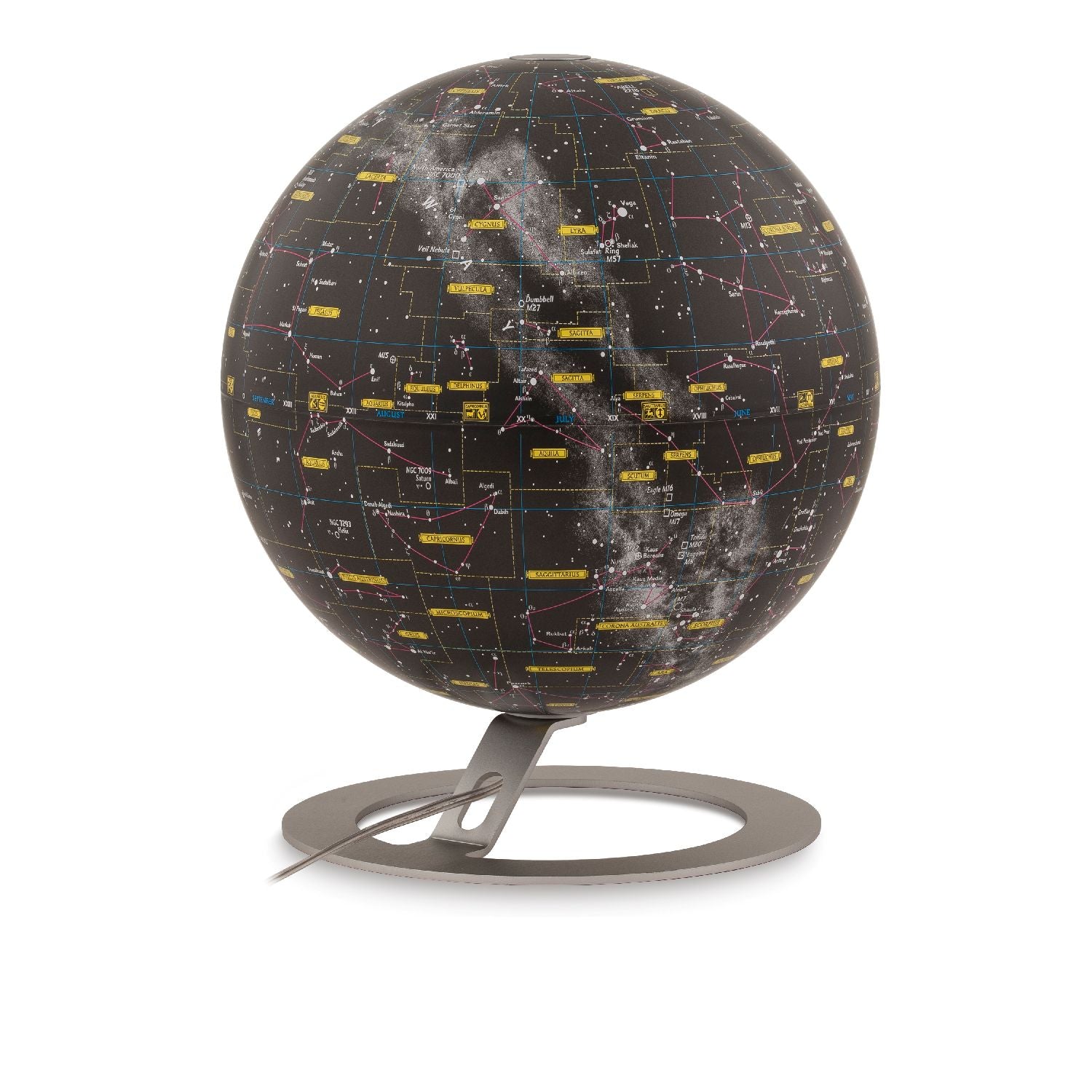 National Geographic Leuchtglobus Himmelskörper 30 cm, Detailansicht