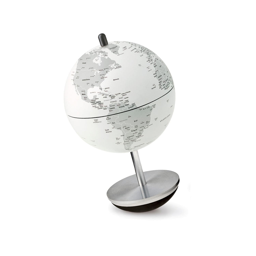 Atmosphere Miniglobus Swing 11 cm, weiß-grau