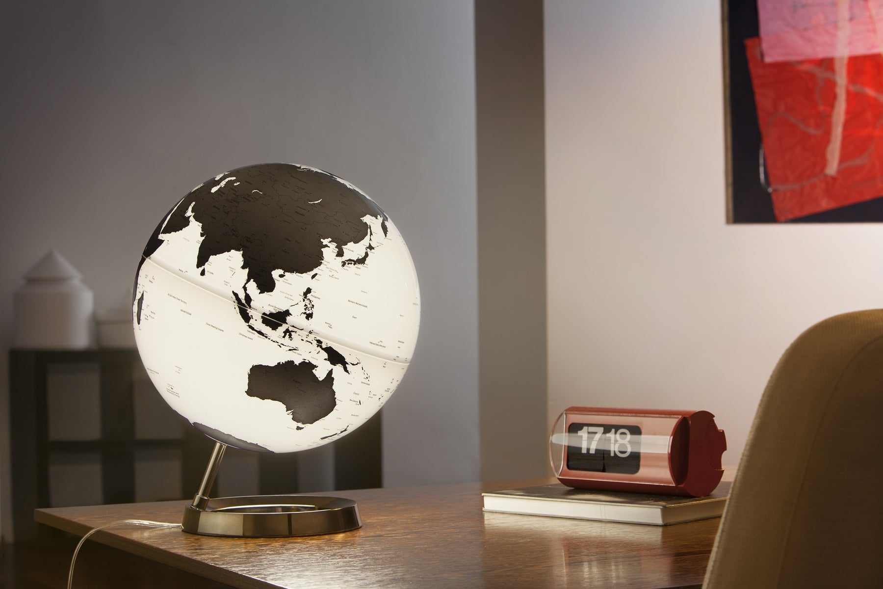 Atmosphere Light & Colour Leuchtglobus 30 cm Tischglobus, Kartenbild